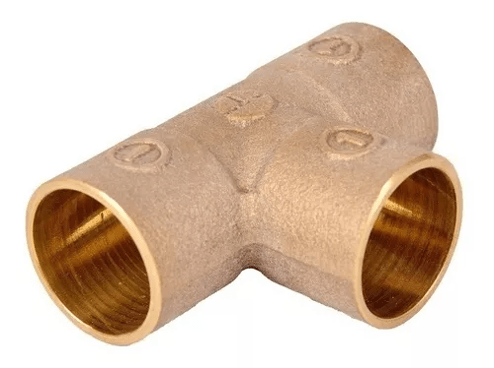 TEE BRONCE 1X1X1/2 SO